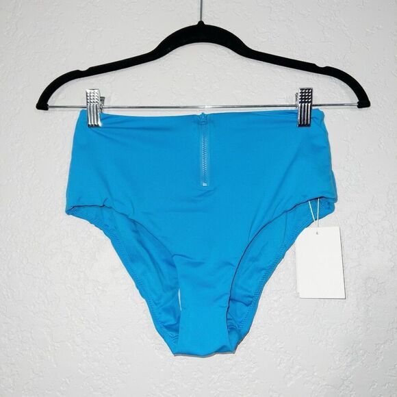 NWT Andie Azul Blue The Venice High Rise Swimsuit Bottom Size XS - Picture 2 of 5